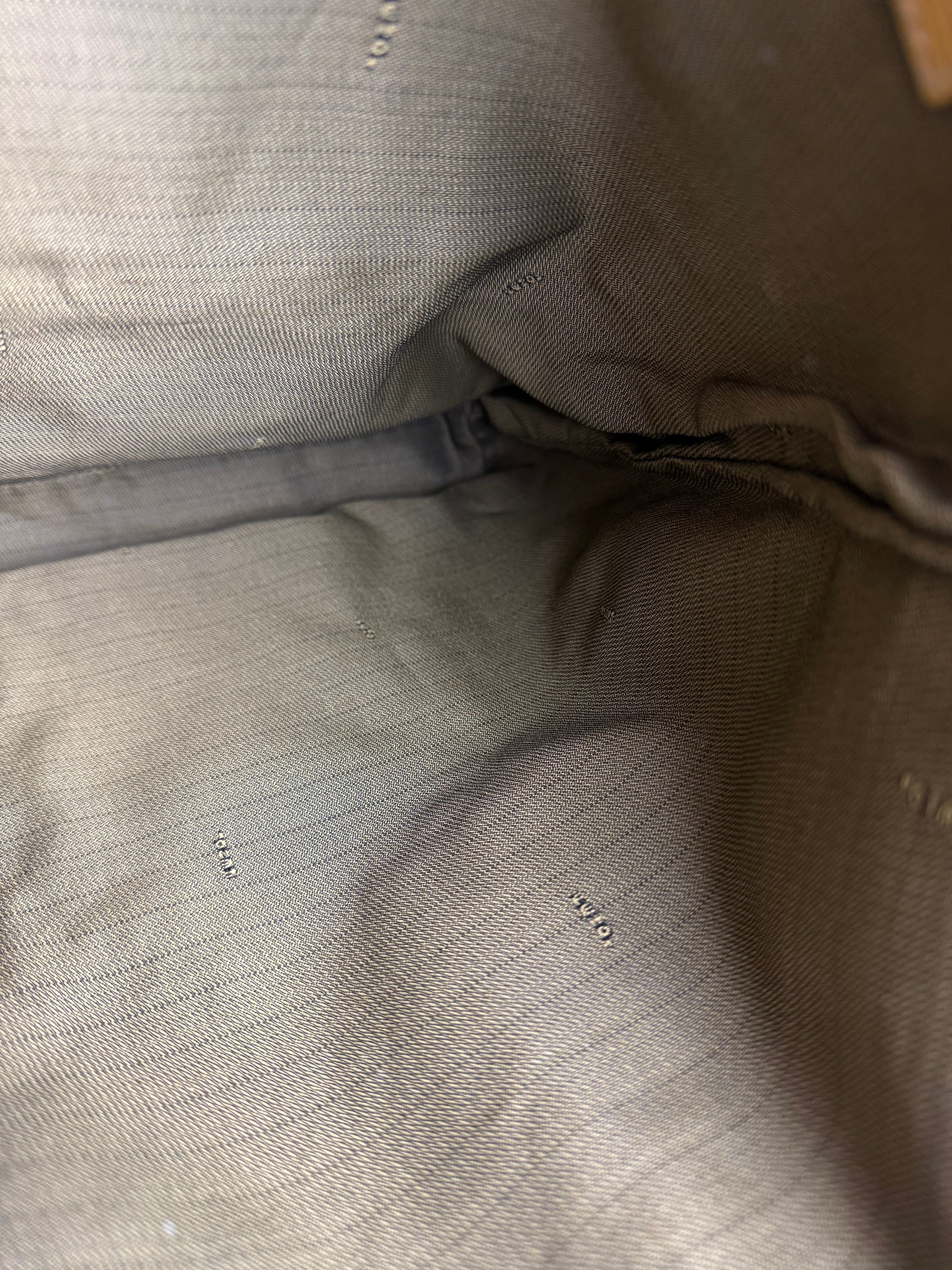 Fendi FF Canvas Top Handle Zip Tote