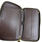 Louis Vuitton Damier Ebene Zippy Organizer Wallet