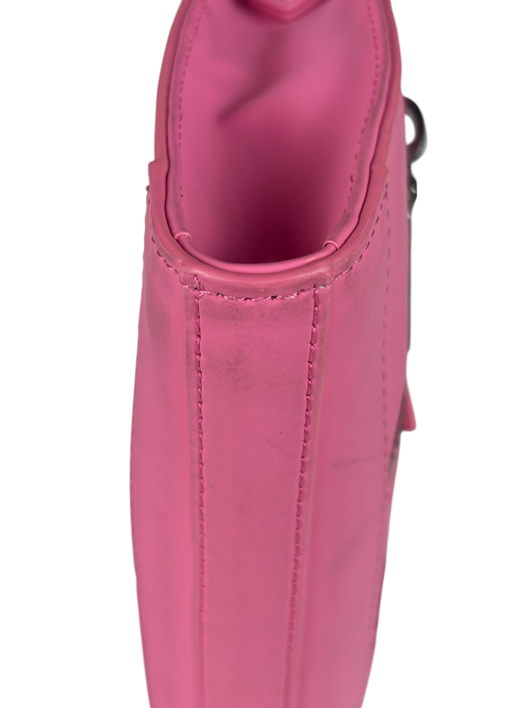 Kenzo Kalifornia Pink Leather Wallet On Chain