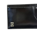 Salvatore Ferragamo Black Leather Card Holder