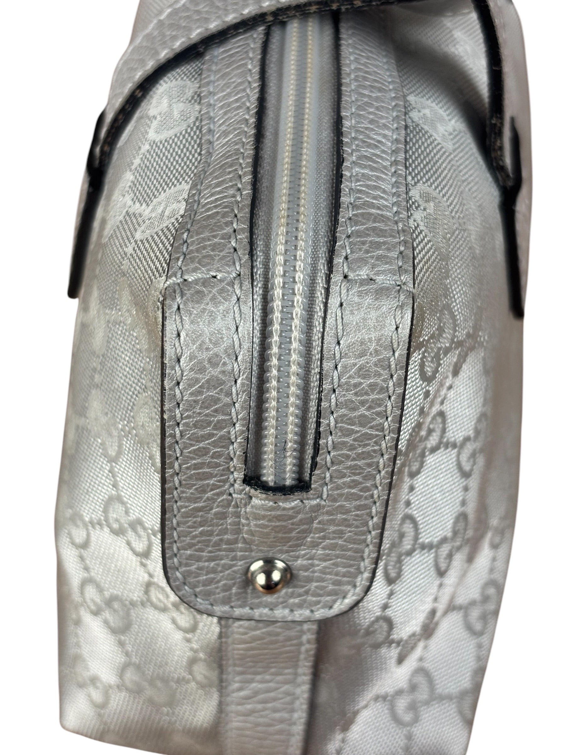 Gucci Vintage GG East-West Boston Bowling Handbag