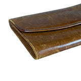 Coach Vintage Brown Leather Long Wallet