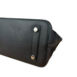 Louis Vuitton Limited Edition Black Monogram Transparence Lockit Hand Bag