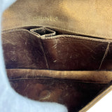 Chanel 2002 Gold Retro Tale East West Chain Flap