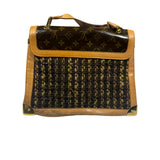 Louis Vuitton Brown Monogram Ambre Tweedy Zip GM