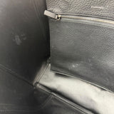 Balenciaga Black Leather Tote Bag