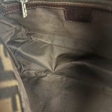 Fendi Vintage Zucca FF Baguette Shoulder Bag