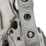 Balenciaga White Lambskin Le Cagole Shoulder Bag