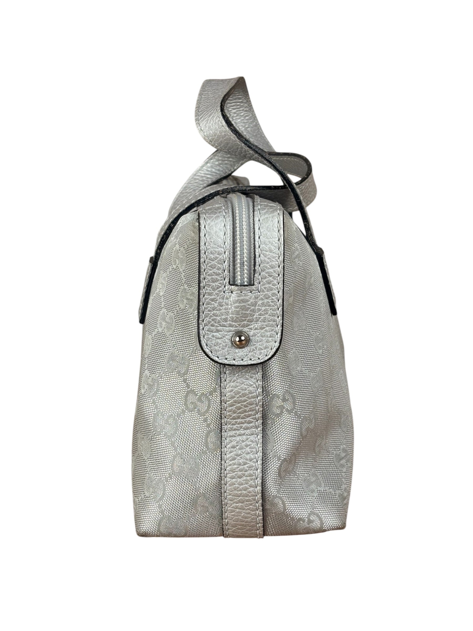 Gucci Vintage GG East-West Boston Bowling Handbag