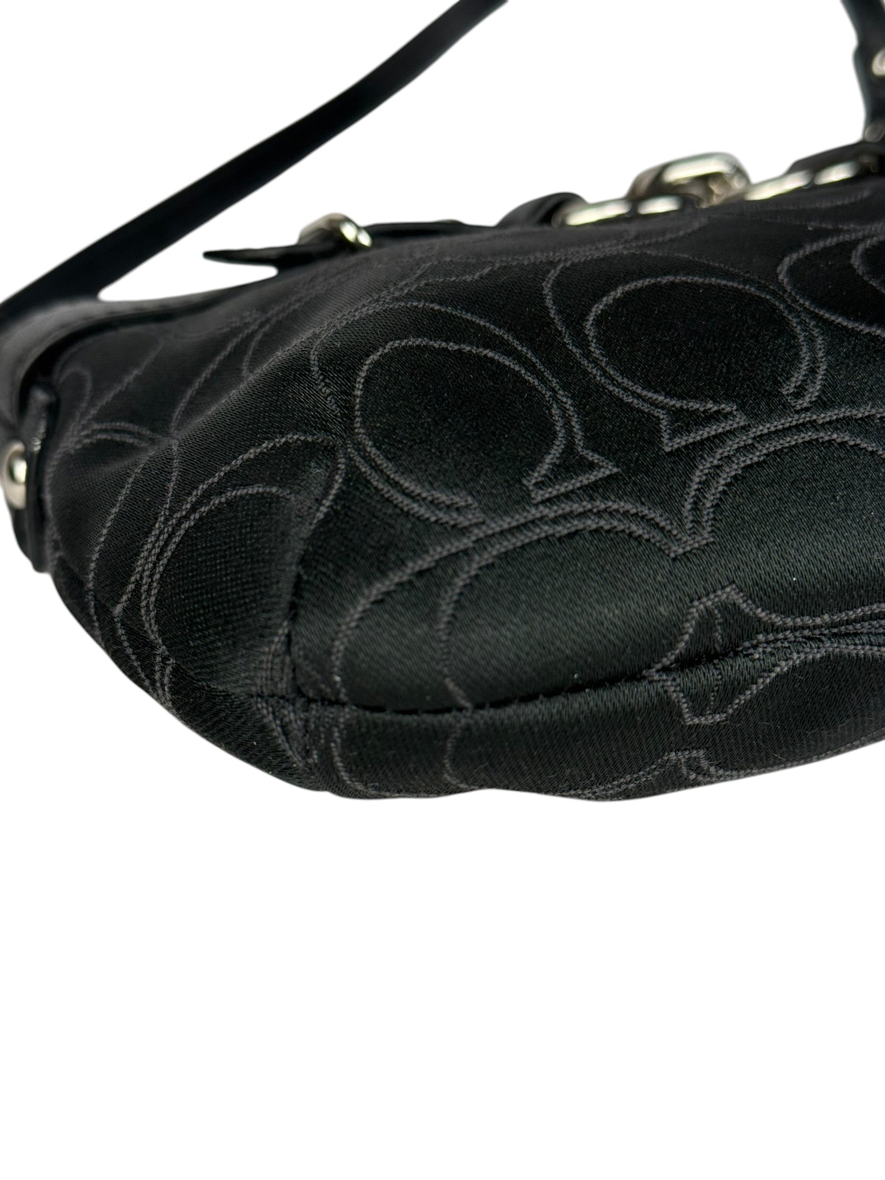 Coach Vintage Black Mini Pochette