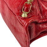 Balenciaga Red Calfskin Mini Le City Bag