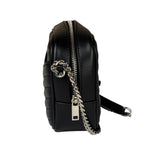 Yves Saint Laurent Black Leather Mini Lou Camera Bag