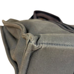 Hermes Grey Canvas Fourre Tout PM