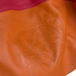 Loewe Leather Nappa Aire Handbag Orange/Pink