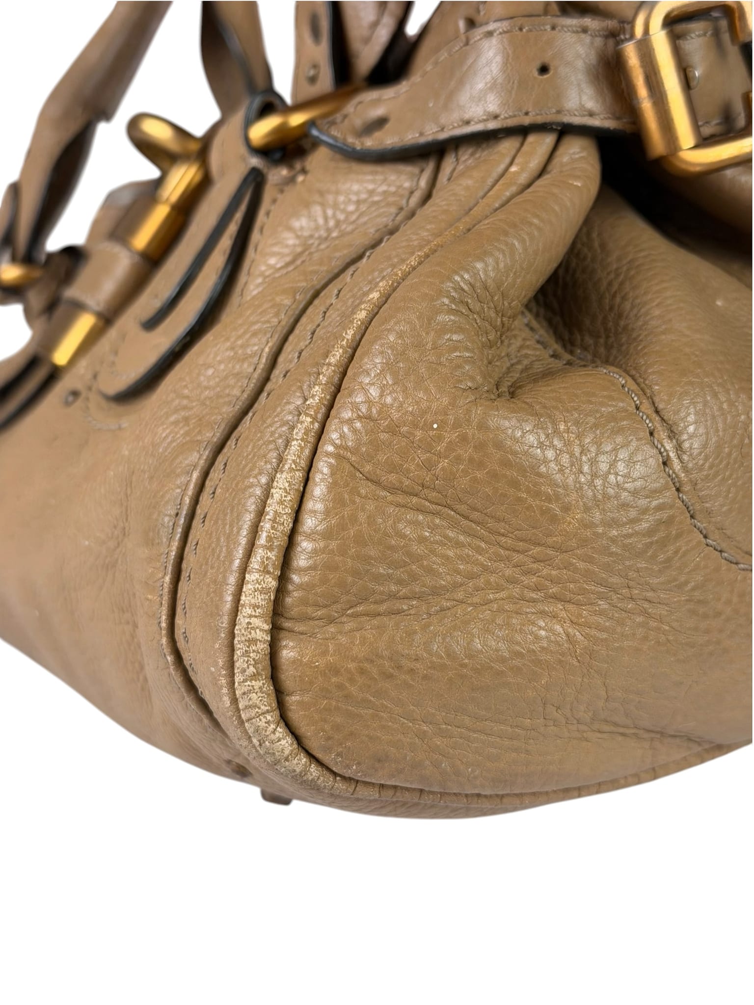 Chloe Brown Leather Paddington Shoulder Bag