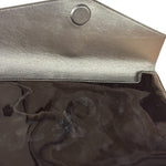 Yves Saint Laurent Black Patent Leather Uptown Pouch