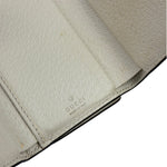 Gucci Beige Leather Trim Ophidia GG Supreme Card Case