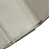 Gucci Beige Leather Trim Ophidia GG Supreme Card Case