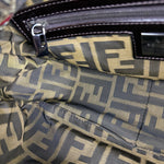 Fendi FF Bird Print Baguette