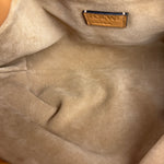 Loewe Brown Leather Flamenco Shoulder Bag