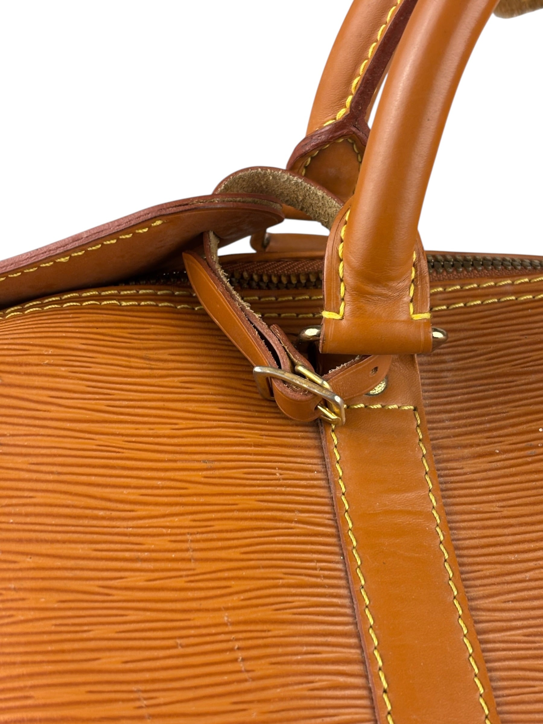 Louis Vuitton Vintage Epi Leather Keepall Travel Bag