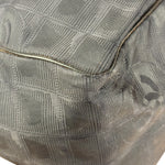 Chanel Vintage Black Travel Line Tote Bag