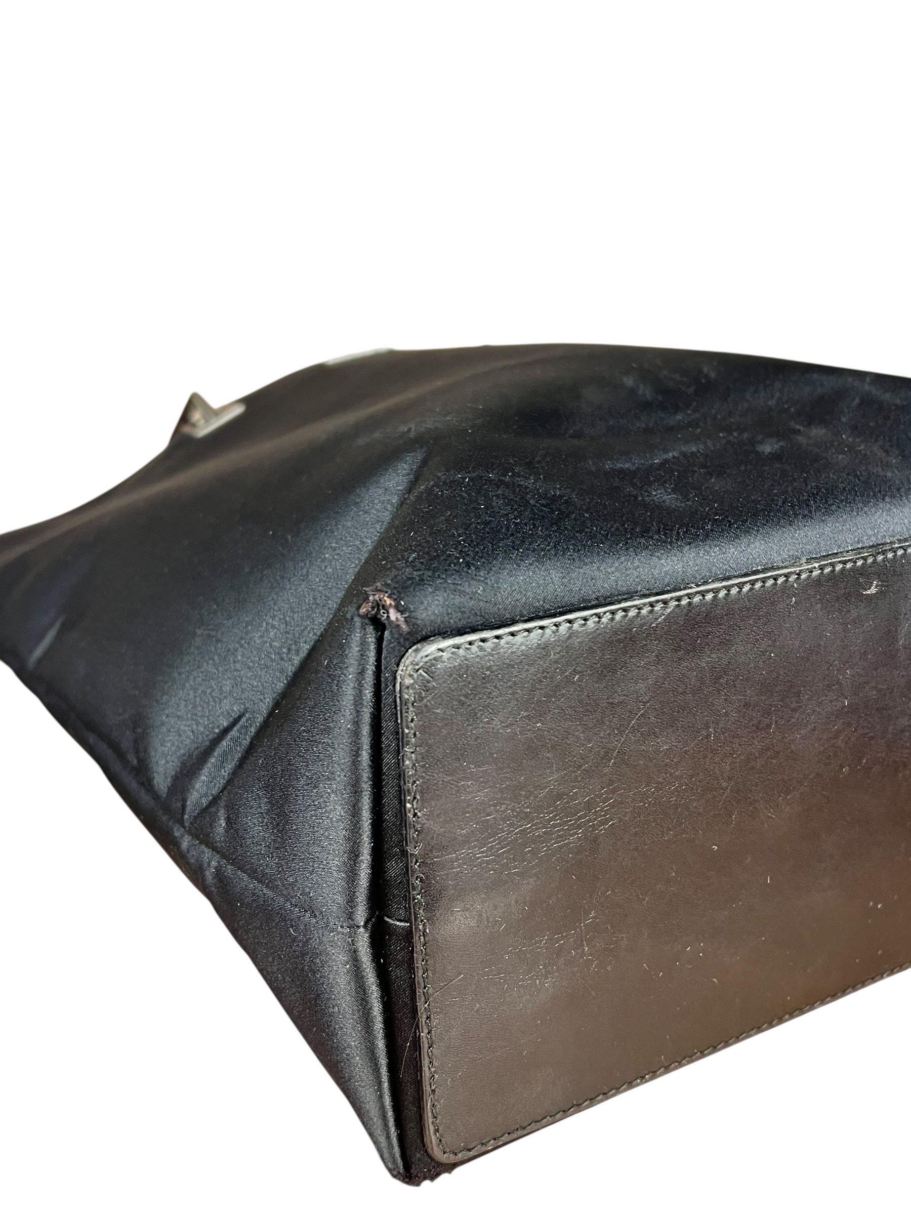 Gucci Black Nylon Tote