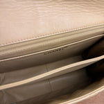 Chanel M Beige Lambskin Envelope Flap 1997