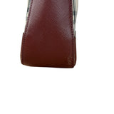 Burberry Vintage House Check Canvas/Leather Shoulder Bag