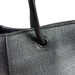 Balenciaga Black Leather Small Shopping Two-Way Tote