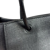 Balenciaga Black Leather Small Shopping Two-Way Tote