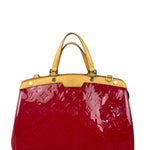 Louis Vuitton Red Vernis Brea Two-Way Bag PM