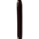 Cartier Vintage Burgundy Leather Wallet