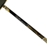 Celine Gold Tone Square Aviator Sunglasses CL41808/S