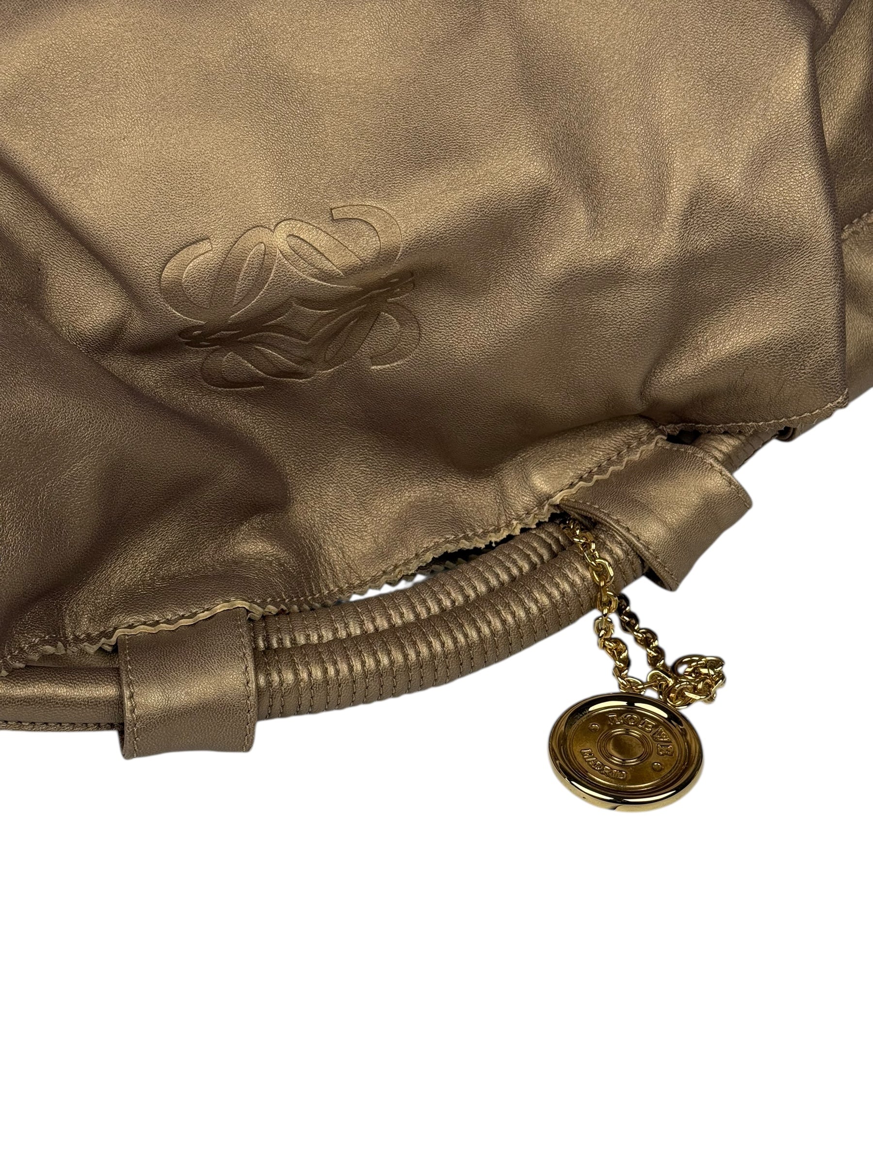 Loewe Metallic Nappa Aire Handbag