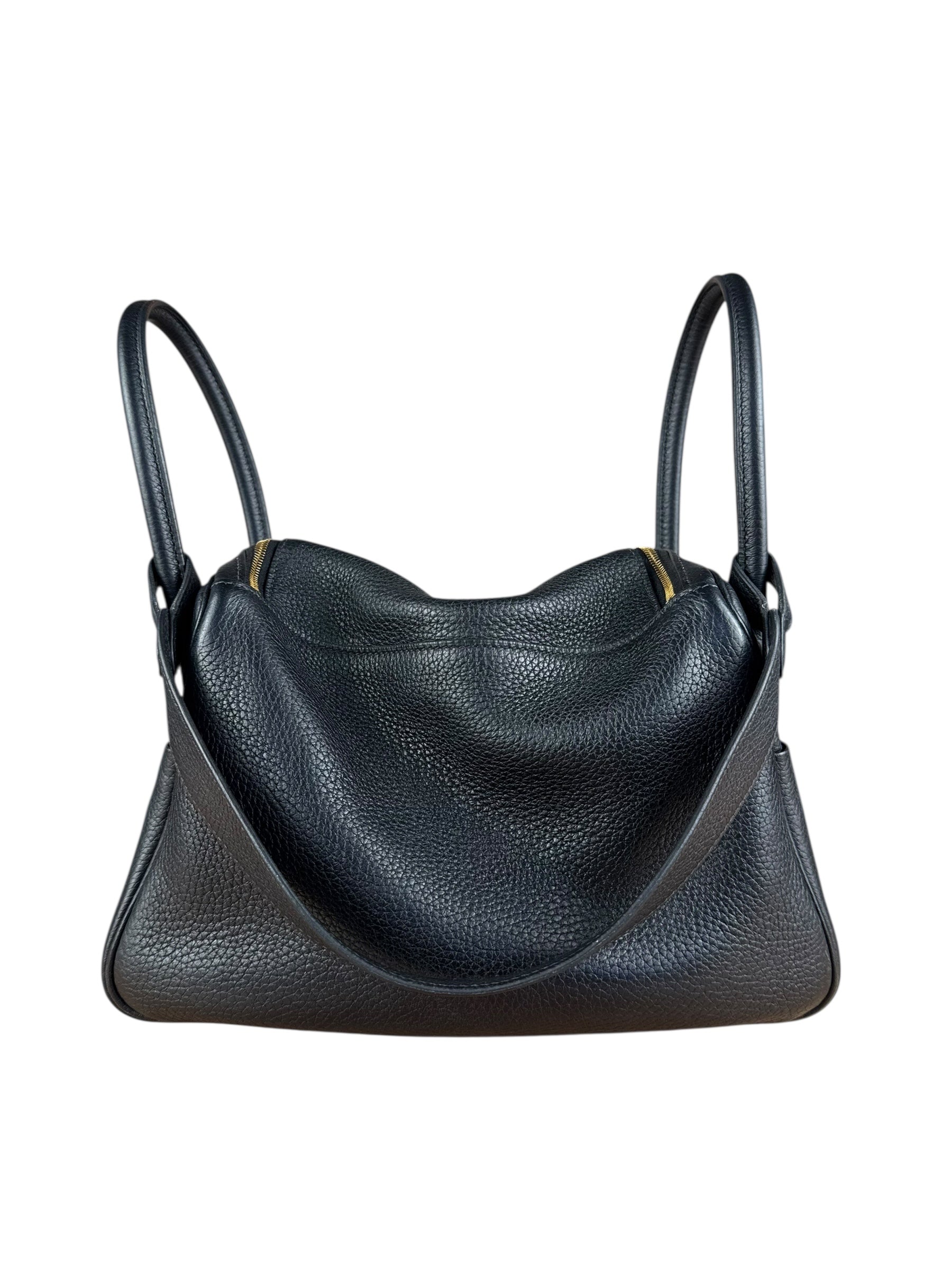 Hermes Black Clemence Lindy 26