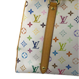 Louis Vuitton White Murakami Aurelia MM Tote Bag