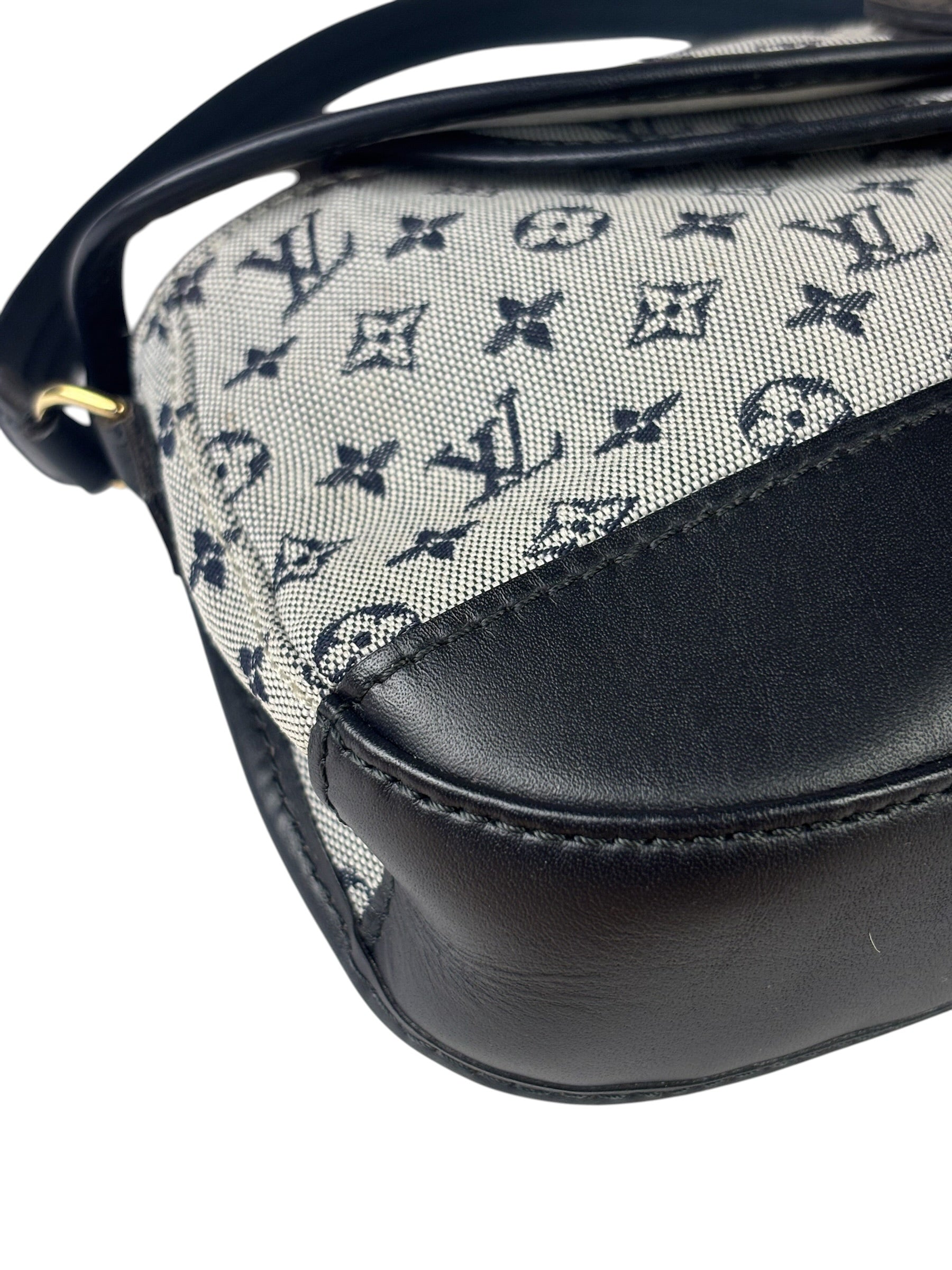 Louis Vuitton Grey/Black Monogram Marjorie Pochette