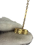 Chanel Vintage Interlocking Cc logo Pendant Necklace