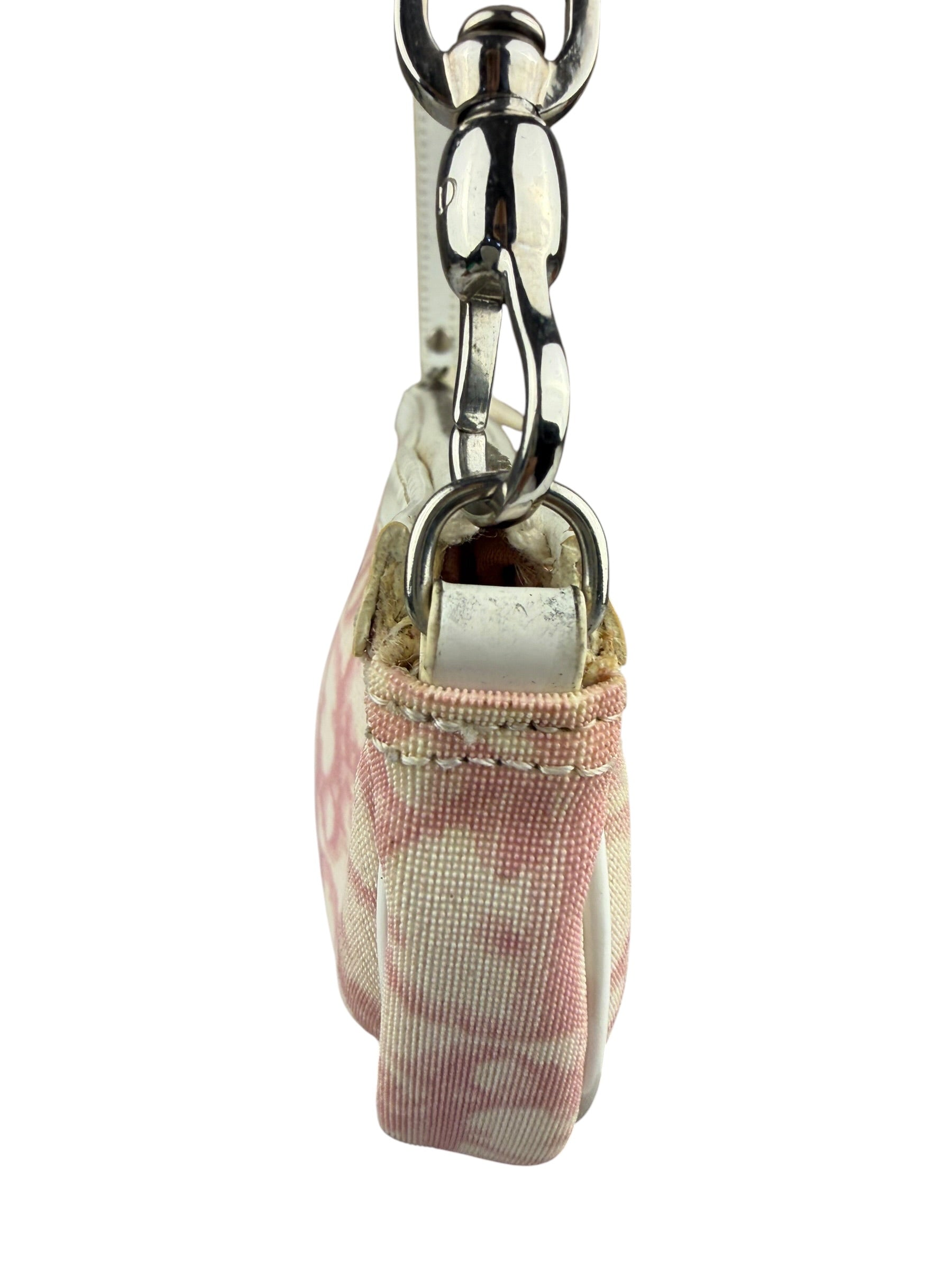 Christian Dior Vintage Monogram Diorissimo Trotter Saddle Pochette