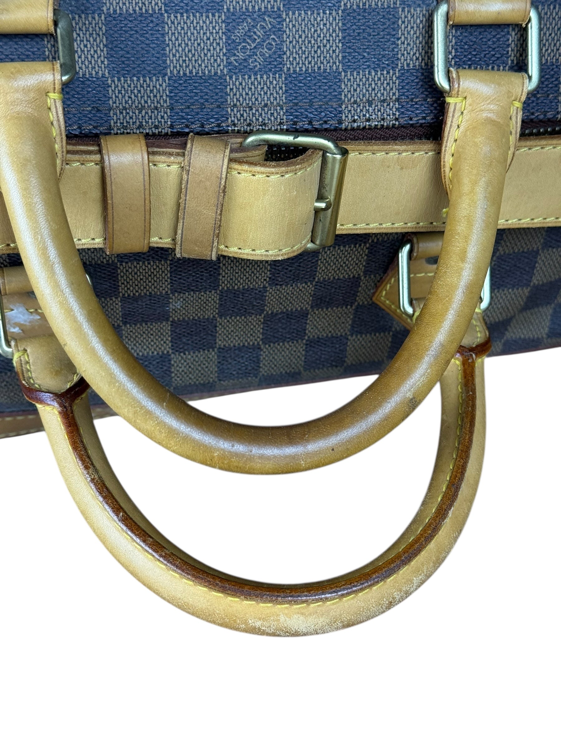 Louis Vuitton Damier Ebene Cruiser 45 Travel Bag