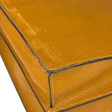 Salvatote Ferragamo Brown Leather Flap Briefcase