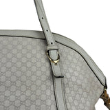 Gucci Vintage Beige Leather GG 2Way Bag
