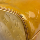 Louis Vuitton Yellow Vernis Houston Tote MM