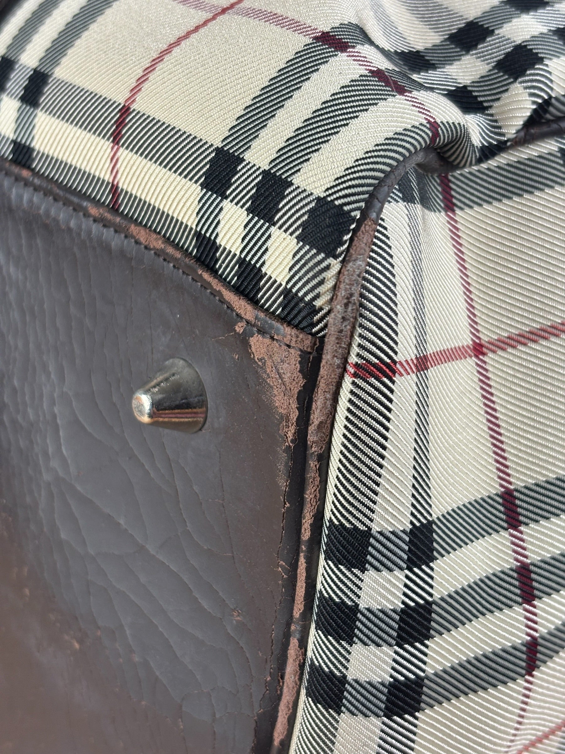 Burberry House-check Boston