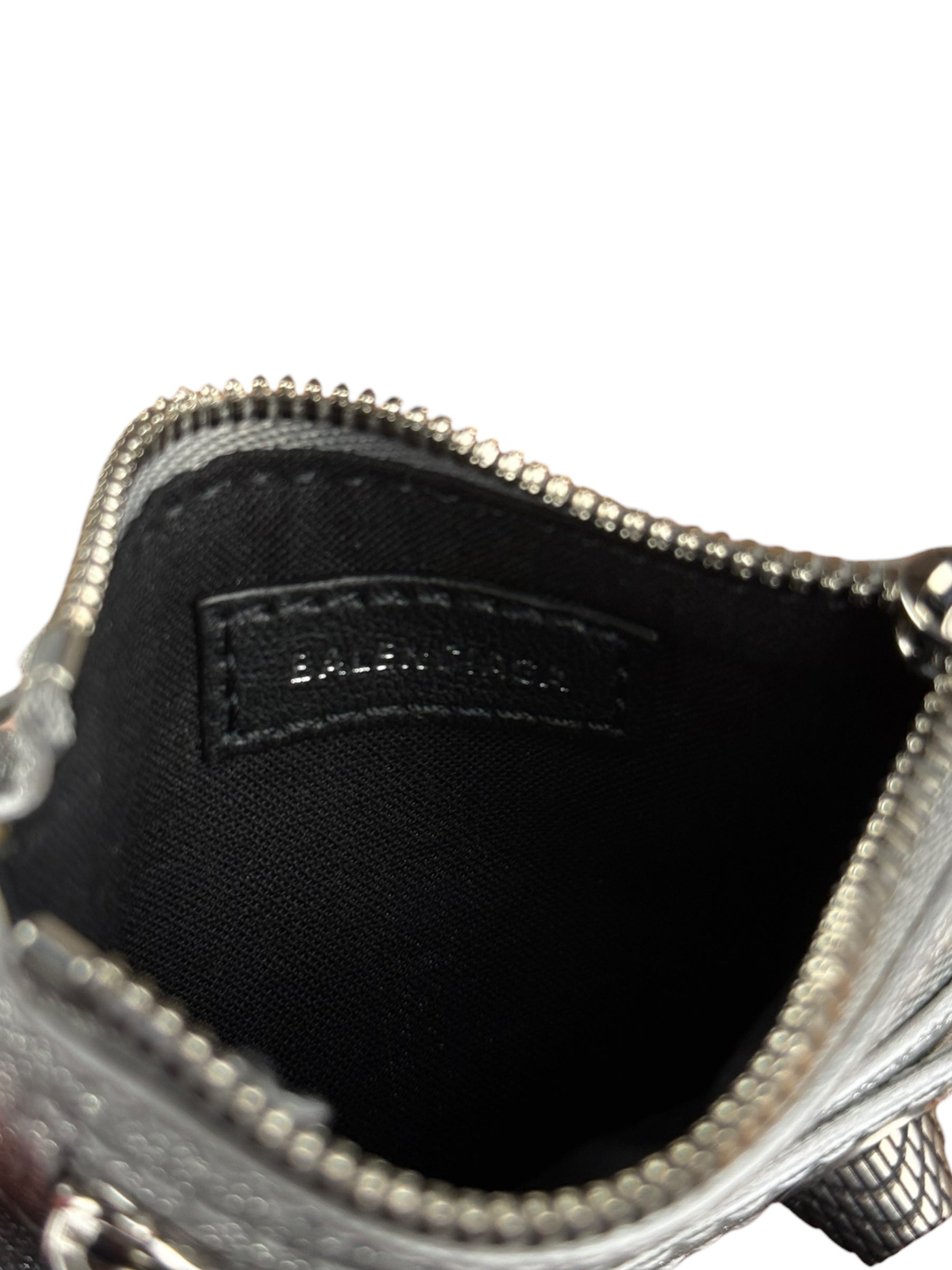 Balenciaga Le Cagole Zip Pouch Glitter