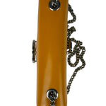 Gucci Orange GG Polished Leather Shoulder Bag