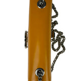 Gucci Orange GG Polished Leather Shoulder Bag