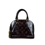 Louis Vuitton Monogram Vernis Alma BB Amarante 2Way Bag