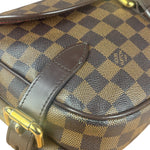 Louis Vuitton Coated Canvas Damier Ebene Highbury Shoulder Bag